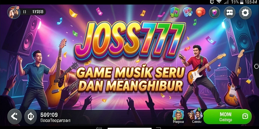 Tampilan gameplay JOSS777 yang seru dan interaktif.