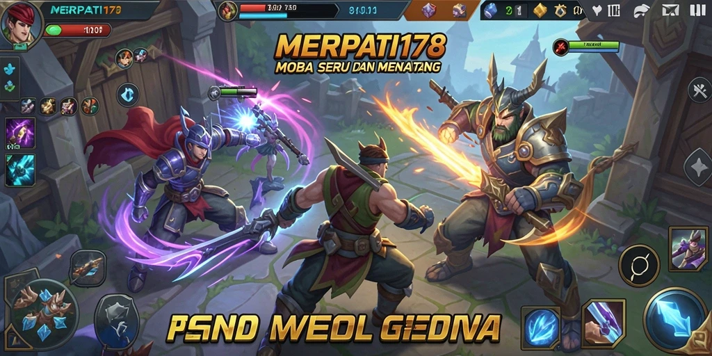 Tampilan gameplay seru dan strategi di MERPATI178.