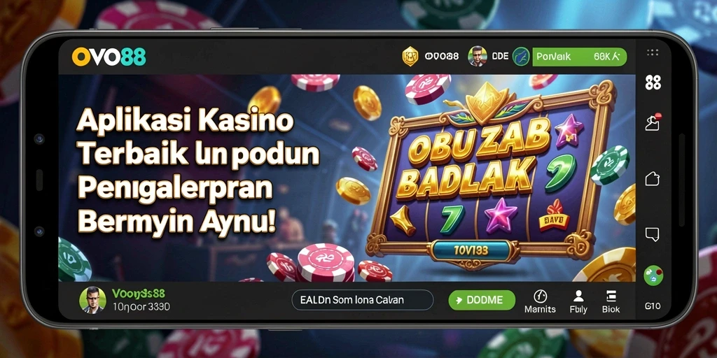 Tampilan gameplay Kasino yang memukau dan interaktif di OVO88.