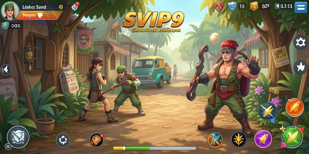 Screenshot menampilkan gameplay SVIP9 yang mengasyikkan dan interaktif.