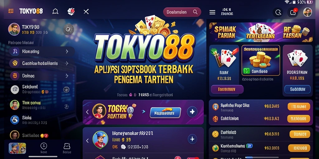 Tampilan screenshot utama dari gameplay TOKYO88 yang menarik.